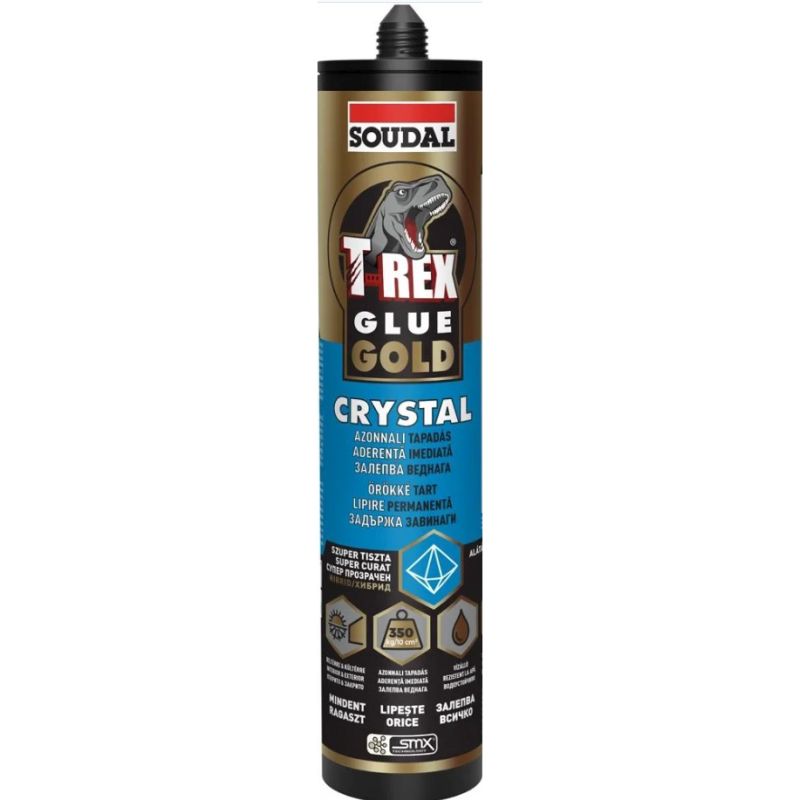 Soudal T-Rex Glue Gold Crystal